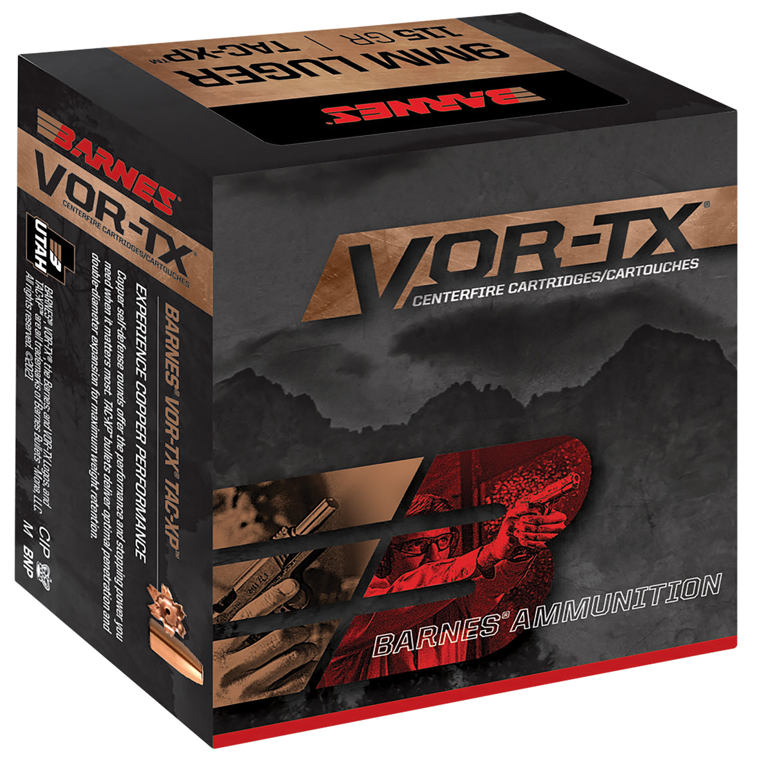 Barnes Bullets 31180 VOR-TX Handgun 10mmAuto 155gr Barnes 20 Per Box/10 Case
