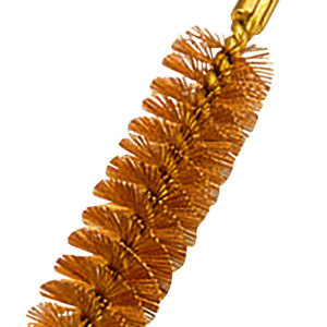 Traditions A1278 Cleaning Brush .50-.54 Cal Muzzleloader Firearm 10/32 Thread Brass Bronze Bristles