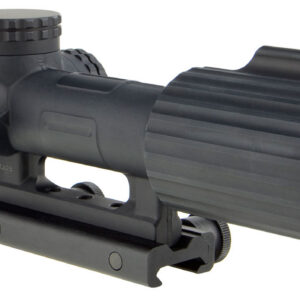 Trijicon 1600002 VCOG Black Hardcoat Anodized 1-6x 24mm LED Illuminated Red Horseshoe Dot w/Crosshair 223 55gr Reticle