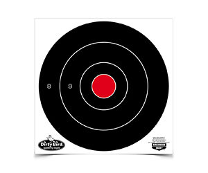 B/C DIRTY BIRD RND BLSEYE TGT 25-8"
