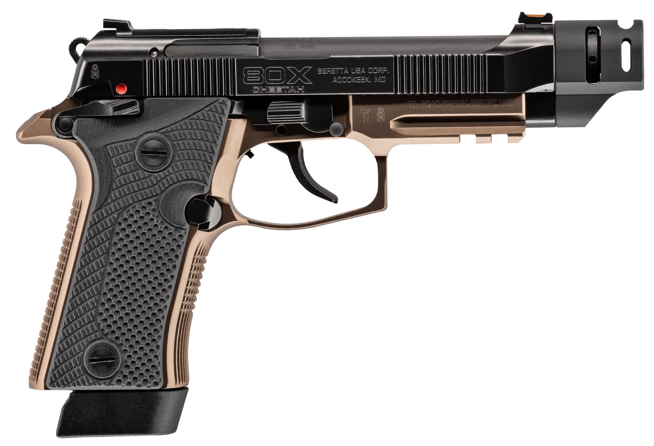 BER 80X CHEETAH TACTICAL 380ACP 4.4 10RD URBAN