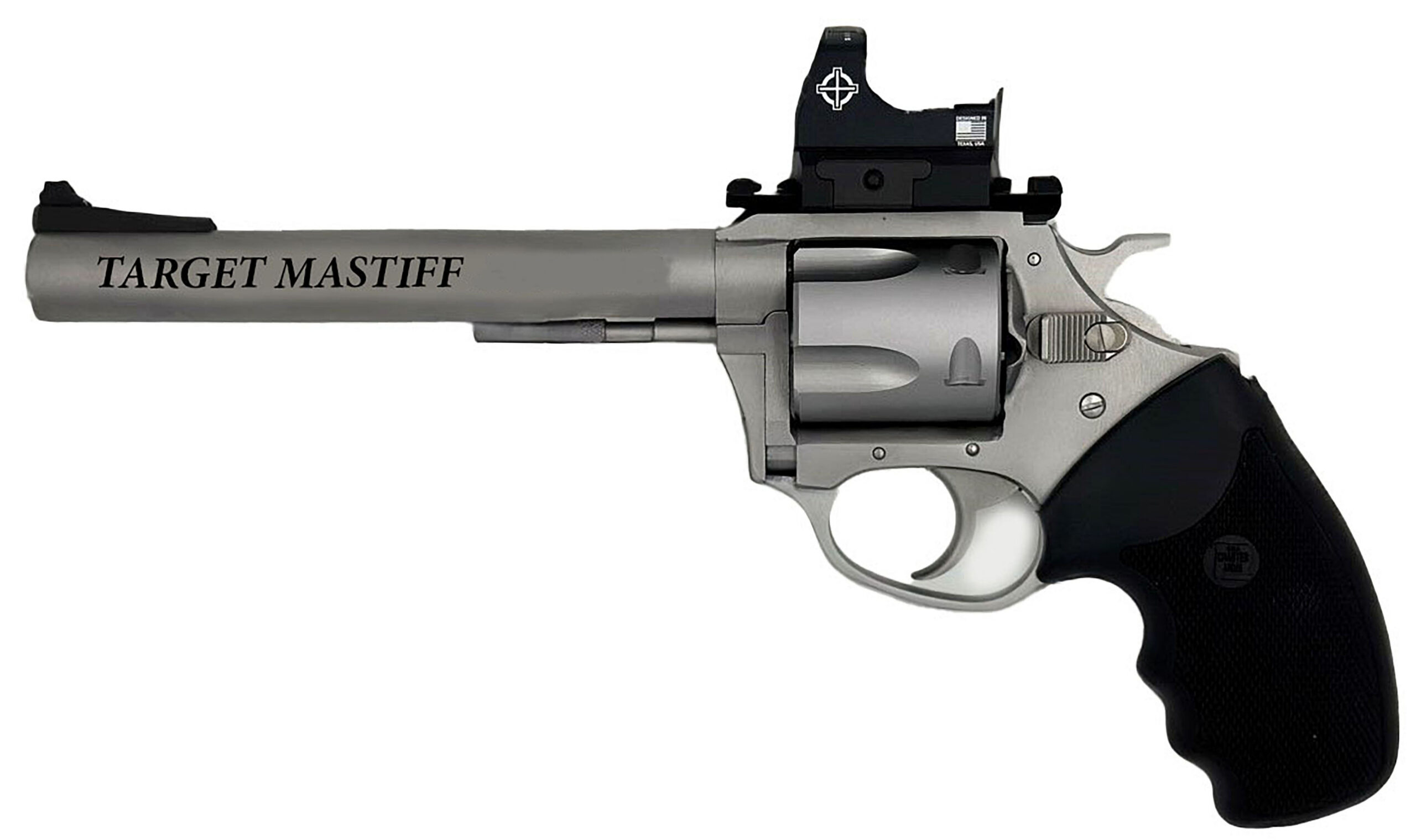 CA TARGET MASTIFF 9MM 6 SS FULL GRIP 5RD OPT