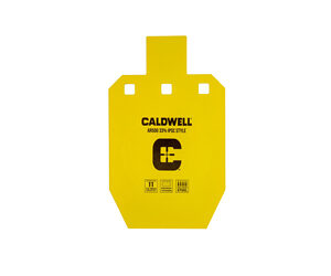 CALDWELL AR500 33% IPSC STEEL TARGET
