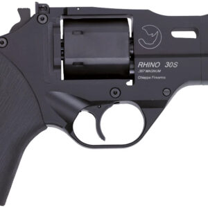 CHIAPPA RHINO 30SAR 3 357MAG BLK RUBBER GRIP