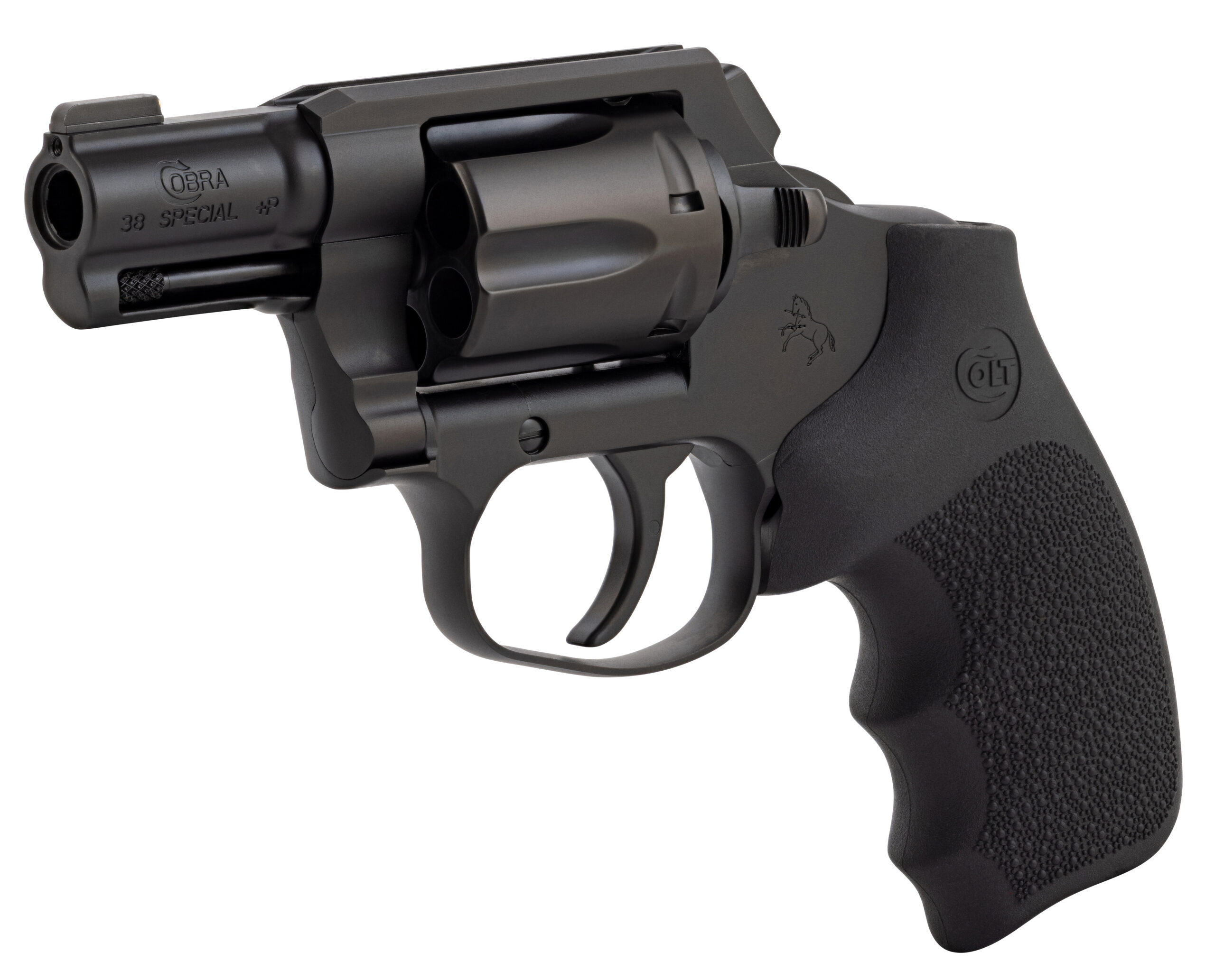 CLT NIGHT COBRA 38SPL+P 2 BLK PVD RUBBER GRIP