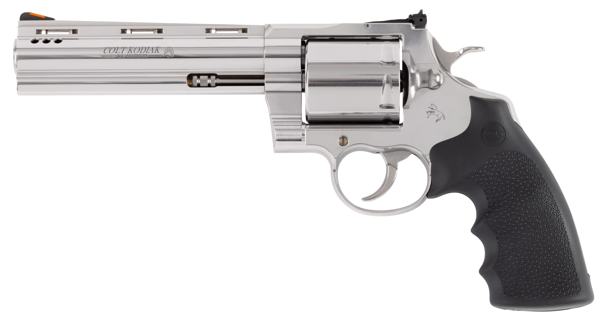 CLT KODIAK 44MAG 6 SS UNFLUTED RUBBER GRIP
