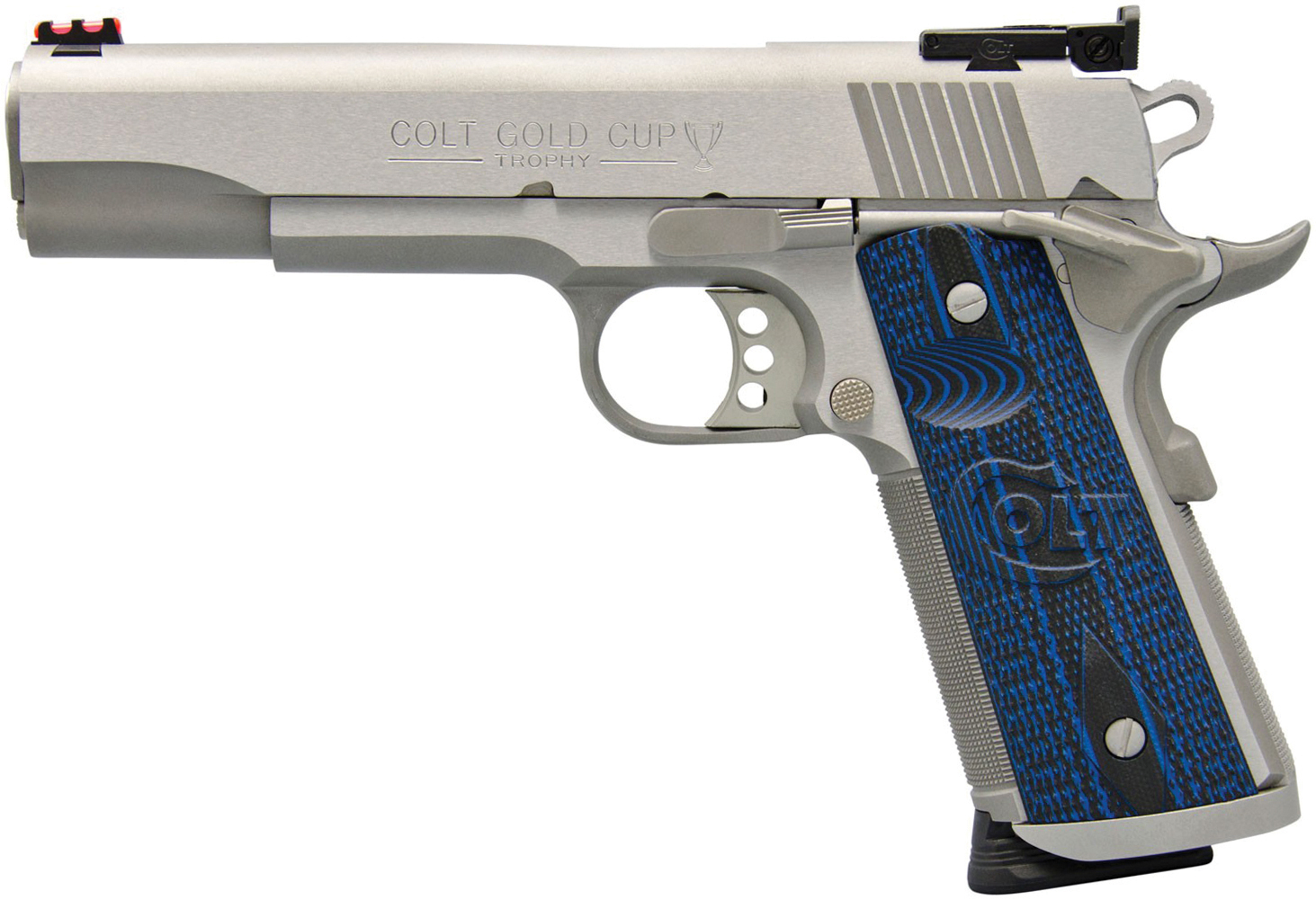 CLT GOLD CUP TROPHY 5 45ACP SS FOFS BOMAR REAR
