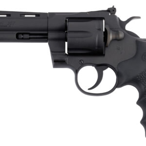 CLT PYTHON 357MAG 5 MATTE BLUE RUBBER GRIP