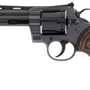 CLT PYTHON 357MAG 5 BLUED WOOD GOLD GRIP 6R