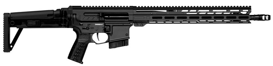 CMMG DISSENT MK4 6.5GREN 16.1 ARMOR BLK