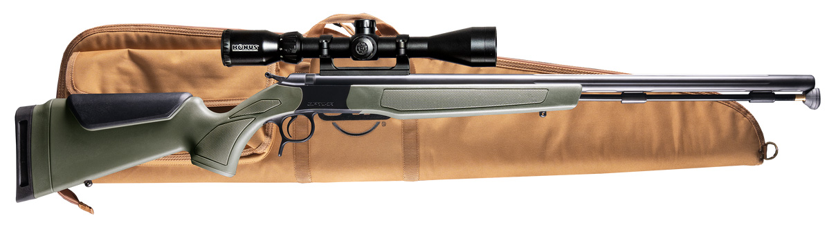 CVA OPTIMA 50CAL ODG 26 FLUTED SCOPE PKG