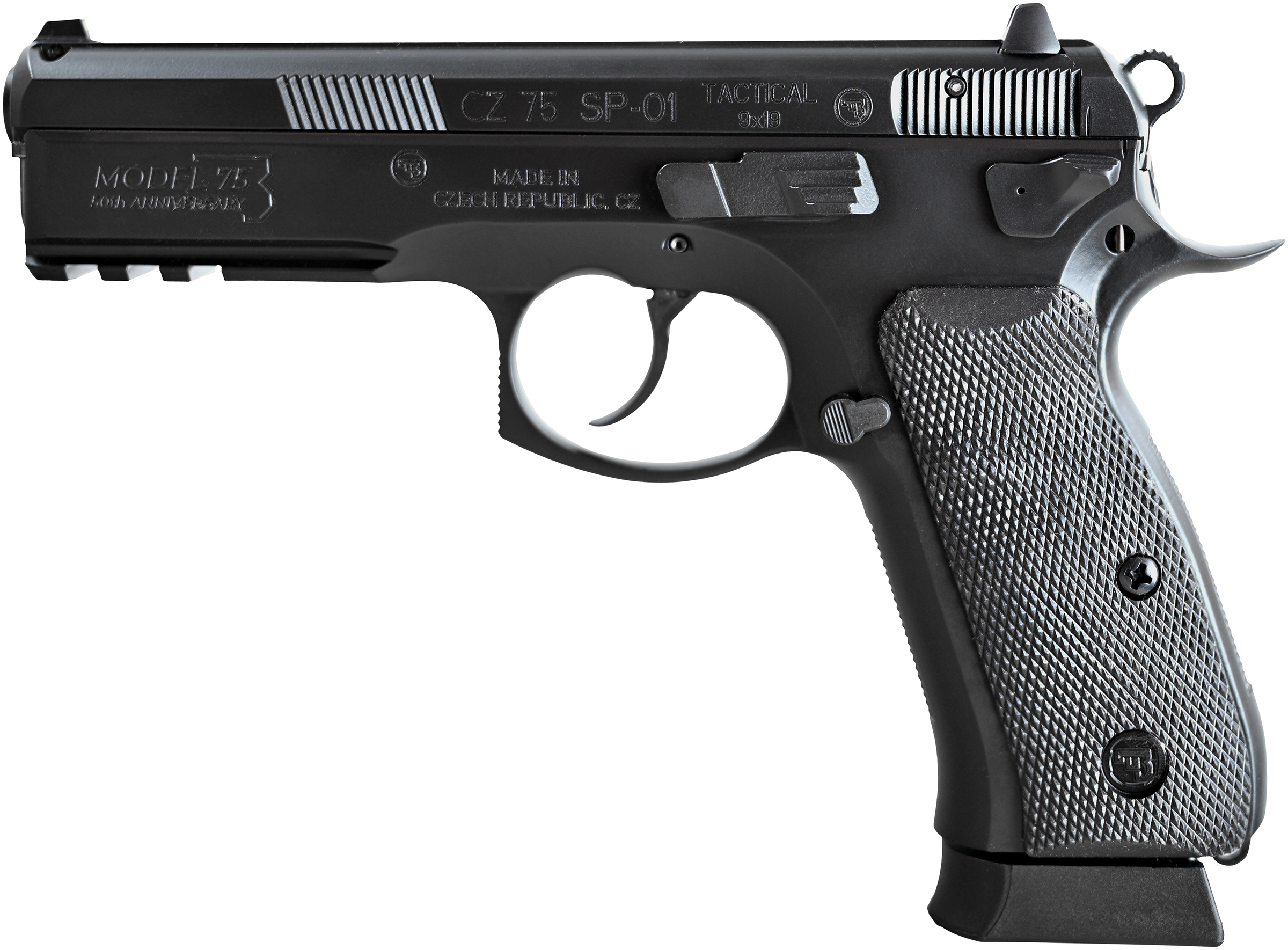 CZ 75 SP-01 TACTICAL 50TH ANNIV 9MM BLK 19RD