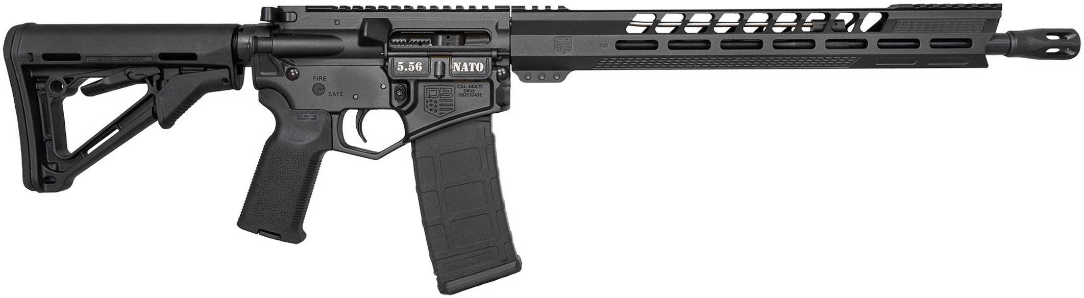 DBF BLACK GOLD DB15 5.56 16 BLK