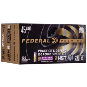 FED PREMIUM 45ACP 230GR PRACTICE DEFEND 100/5