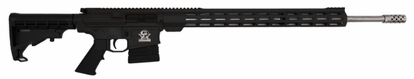 GLFA AR-10 243WIN 24 BLK/SS 5RD