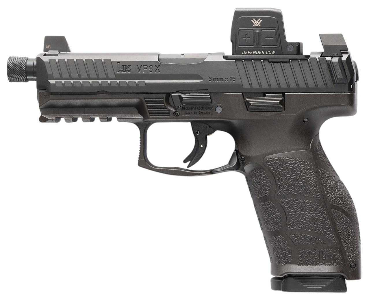 HK VP9A1 X TACTICAL VORTEX 9MM 4.7 10RD