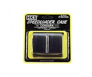HKS DOUBLE POUCH BLACK CORDURA