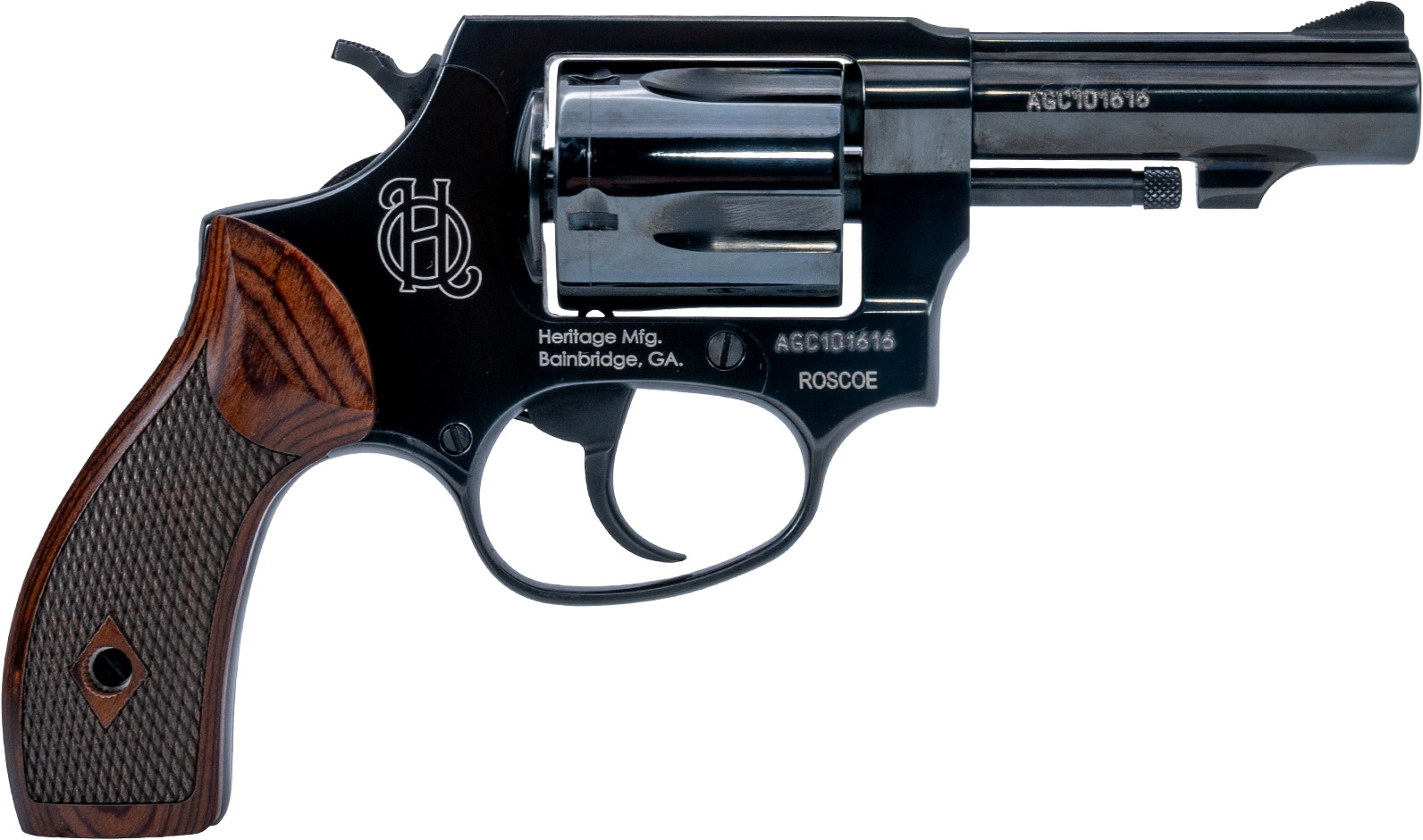 HER ROSCOE 38SP 3B REV 5RD