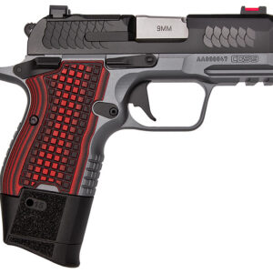 KIM CDS9 9MM TWO-TONE RED GRIPS OR RL