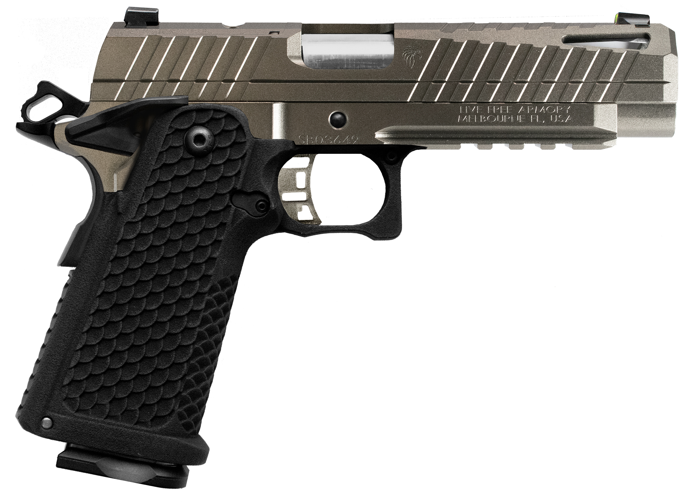 LFA APOLLO 11 COMPACT 9MM 4.15 17RD SILVER OR