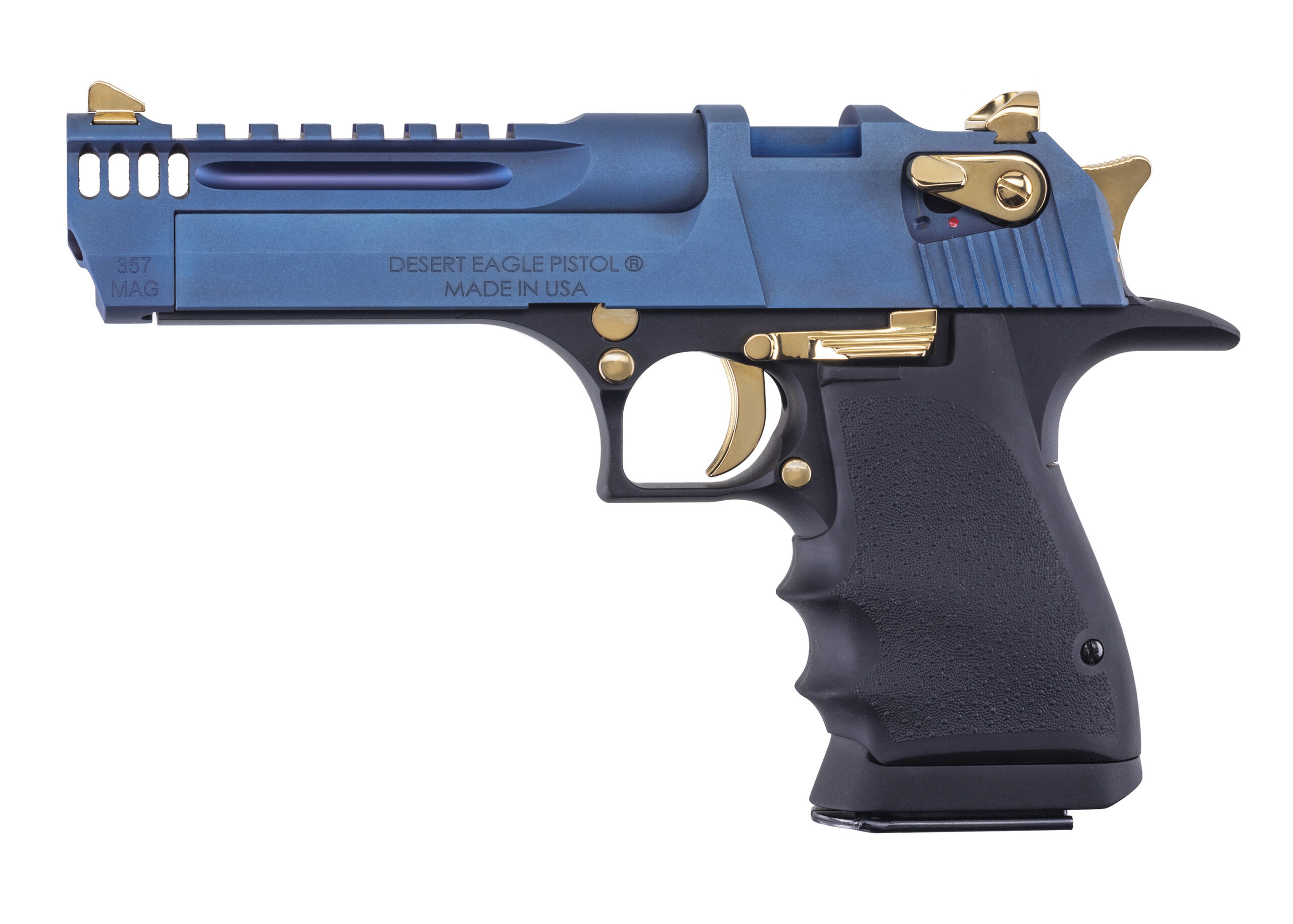 MR DESERT EAGLE 357MAG 5 BLK/CARBO BLUE MB