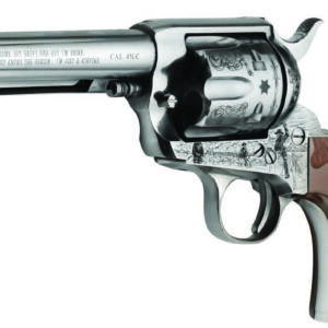 PIETTA COWPOKE 45LC 4.75 NICKEL ENGRAVE