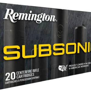 REM SUBSONIC 308WIN 190GR BHP 20/10