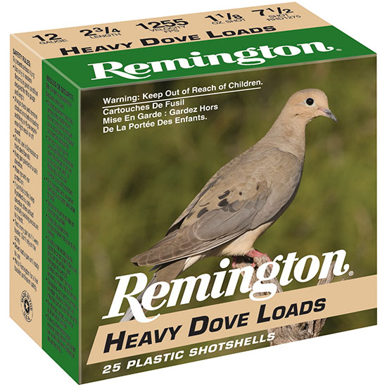 HEAVY DOVE LOADS 20GA 2.75 1OZ #7.5 25/10
