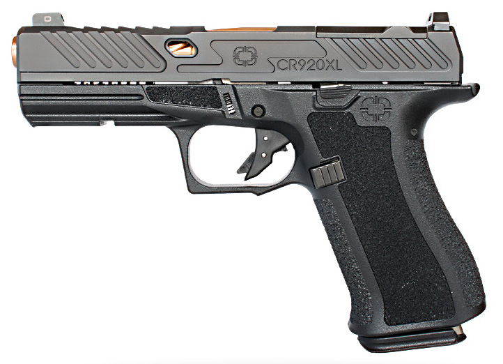 SHAS CR920XL 9MM BLK ELITE SLIDE BRZ BBL