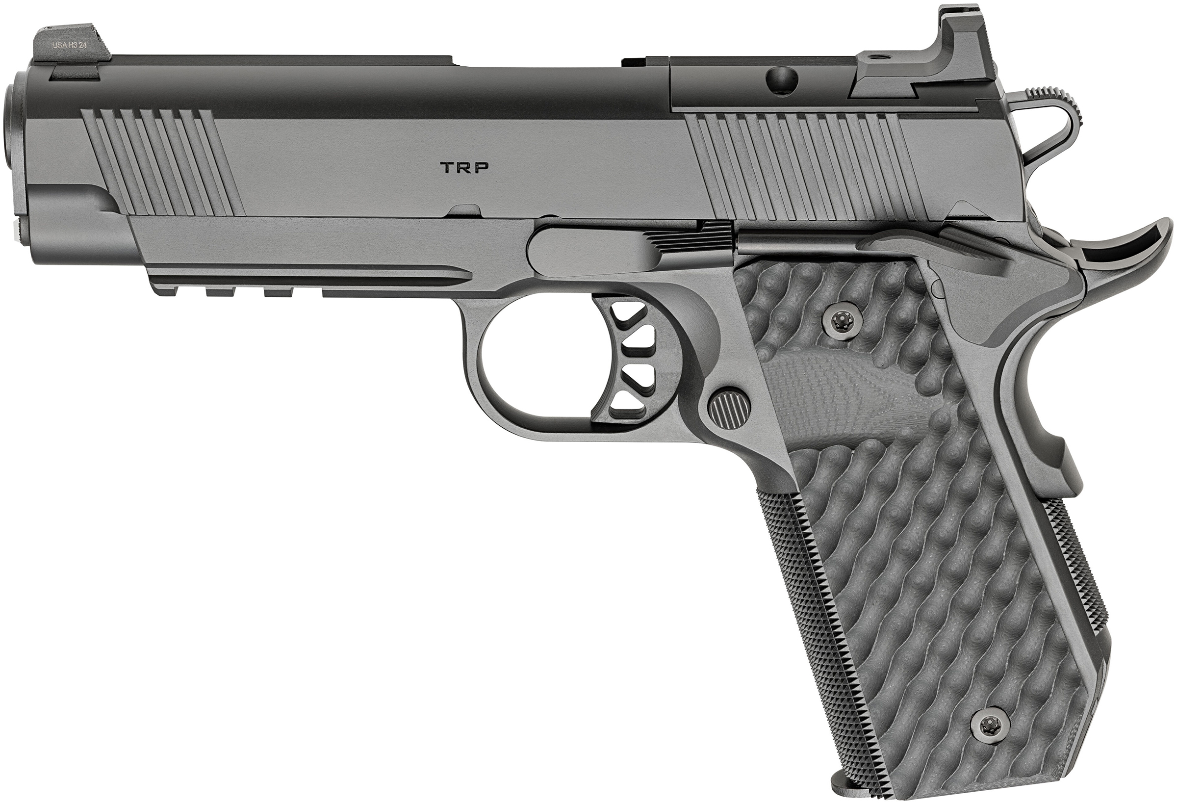 SPR 1911 TRP AOS 45ACP 4.25 BLK W/LIGHT RAIL 7