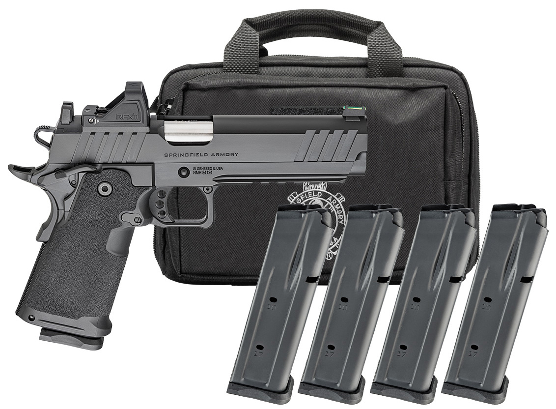 SPR 1911 DS PRODIGY 9MM 5 AOS 10RD GEAR PAC