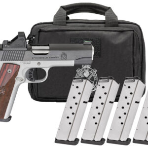SPR 1911 RONIN AOS 9MM 4.25 BLUED/SS GEAR PAC