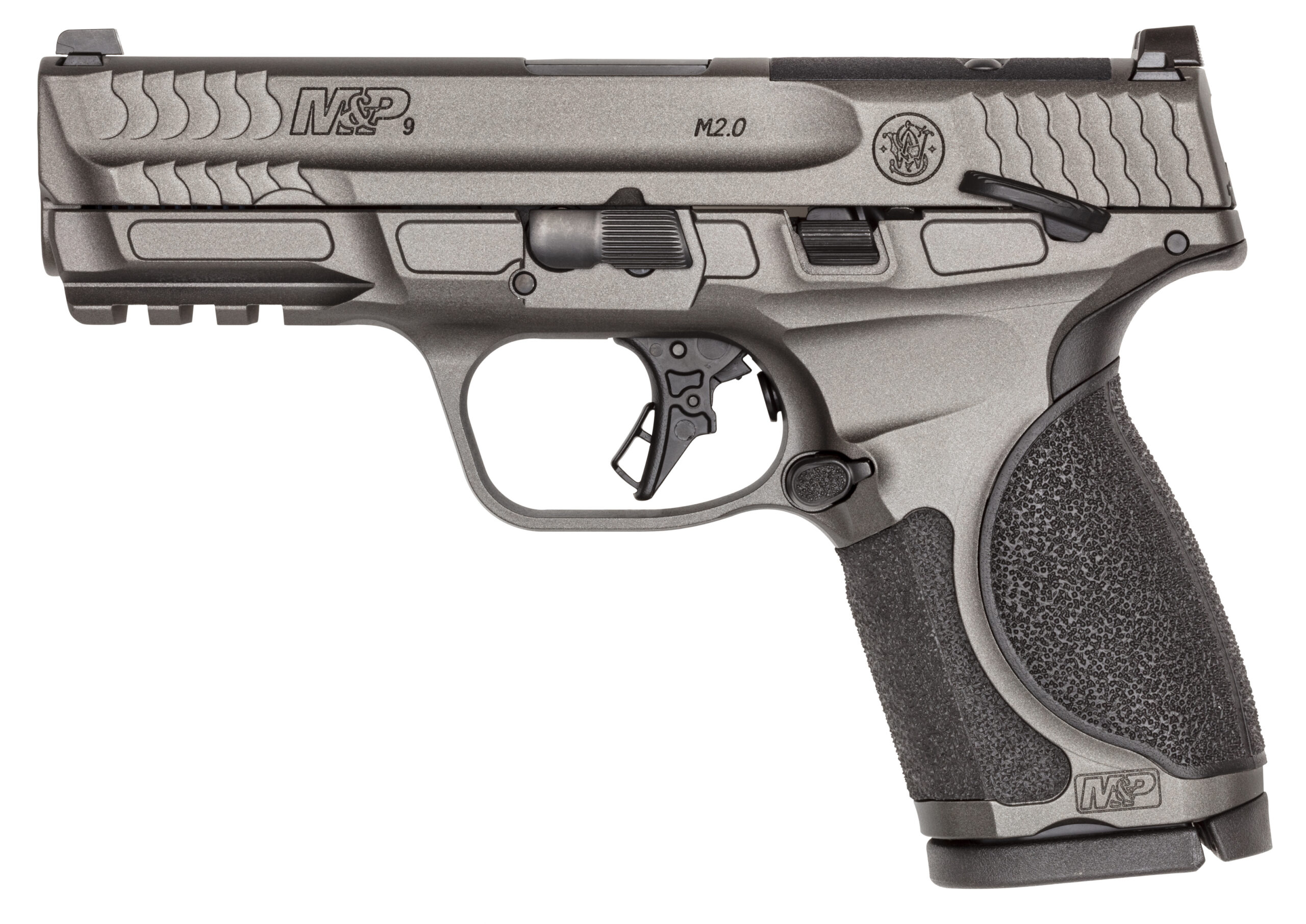 SW M&P9 M2.0 METAL COMP 9MM 4 OR TS GRY 15RD