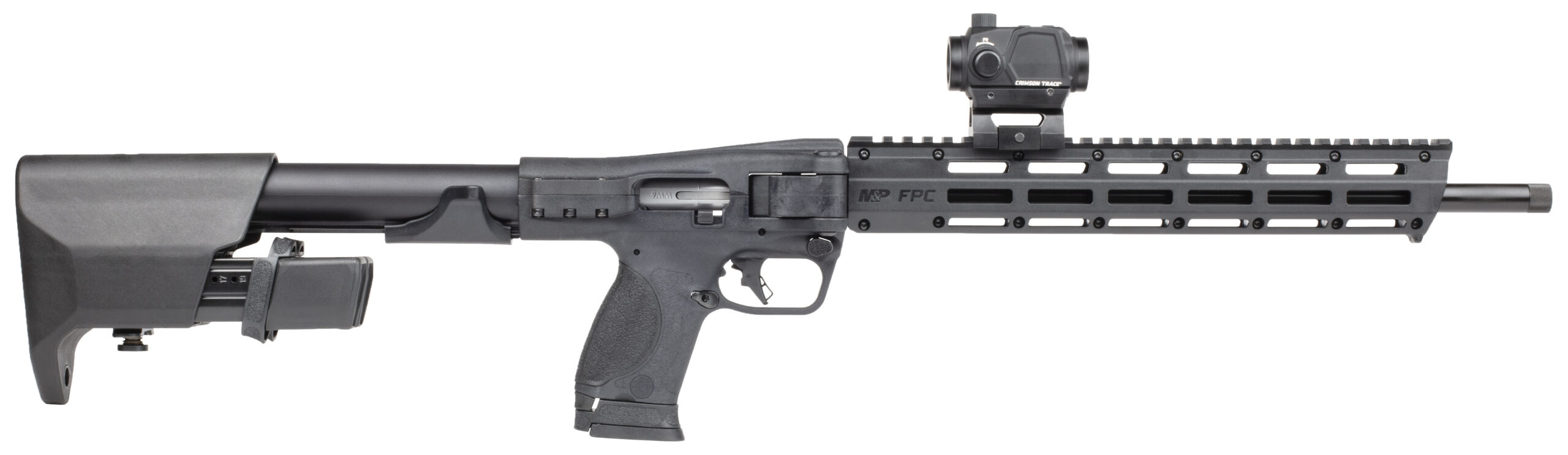 SW M&P FPC 9MM 16.25 BLK OPTIC FOLDING 17/23R