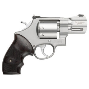 SW PC 627 357MAG 2 5/8 SS RR AS WOOD GRIP 8RD