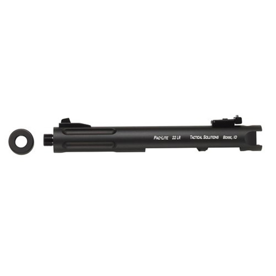 TACSOL PAC-LITE RUG 22LR 4.5 FLUTED BLK