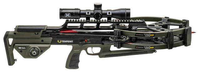 TENPOINT TX440 ACUSLIDE MAXX EVO-X MOSS GREEN