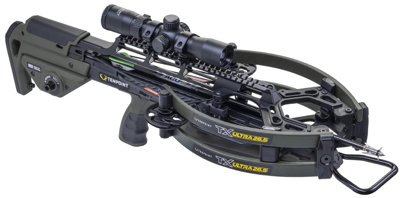 TENPOINT TX ULTRA 26.5 MOSS GREEN ACUSLIDE MAXX