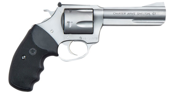 CHARTER ARMS THE PROFESSIONAL VI .357 MAG. XL 6 SHOT 4.2IN LITEPIPE ADJUSTABLE STANDARD STAINLESS STEEL 73546
