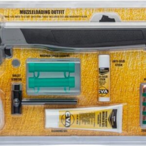 CVA WOLF V2 .50/24'' SYN BLACK SS BBL FIBER OPTIC SIGHTS CLAM PACK