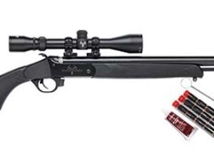 TRADITIONS BUCKSTALKER XT REDI-PAK BLACK SYN BLUE BBL .50/24" 3-9X40 SCOPE BOXED