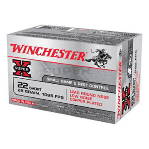 WIN SUPER-X 22SHORT LEAD RN 50/100