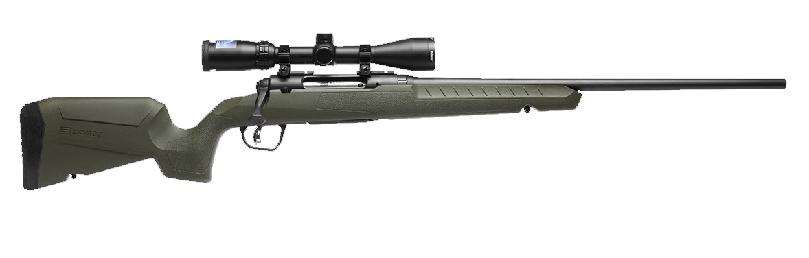 SAVAGE ARMS AXIS 2 CPT 7MM08 BL/GRN PKG #