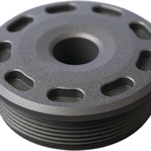 SILENCERCO BRAVO FRONT CAP TI 7.62MM BLK