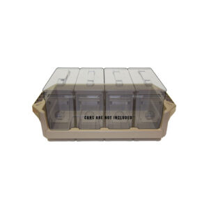 METAL AMMO CAN TRAY - 30 CAL. - DARK EARTH