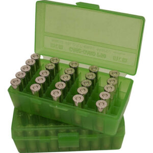 MTM PISTOL AMMO BOX - GREEN