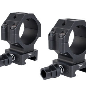 SCOPE RINGS W/ Q-LOC - BLACK, TALL, FITS 35MM TUBES, 1.3"H