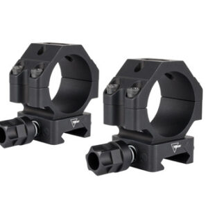 SCOPE RINGS W/ Q-LOC - BLACK, LOW, FITS 35MM TUBES, 1"H