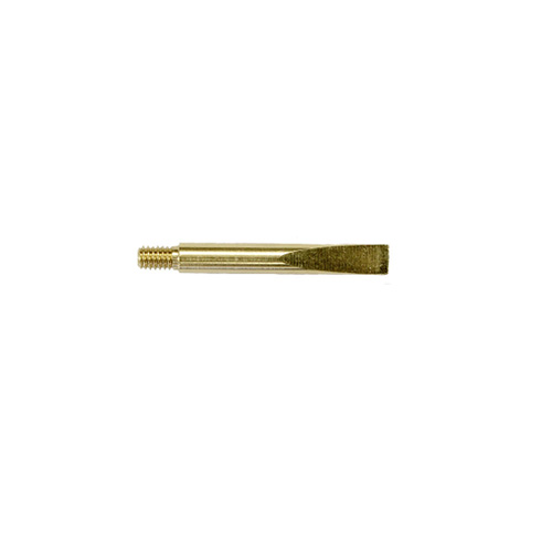 SMALL BRASS SCRAPER - 8-32 THREADS
