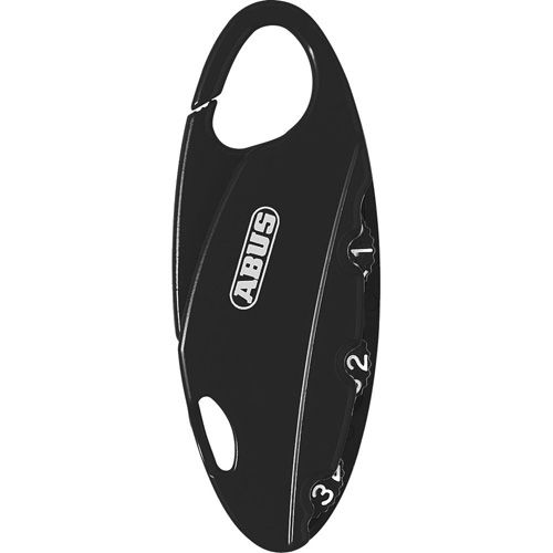 COMBINATION LOCK 151 BAKPAC - BLACK